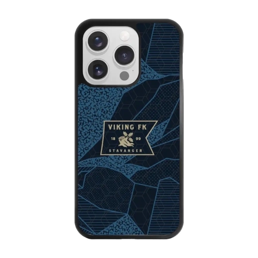 Phonecases3D iPhone 16 Pro Viking FK 3D mobilcover, sort billede 1