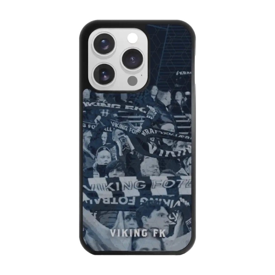 Phonecases3D iPhone 15 Pro Viking FK 3D mobilcover, sort billede 1