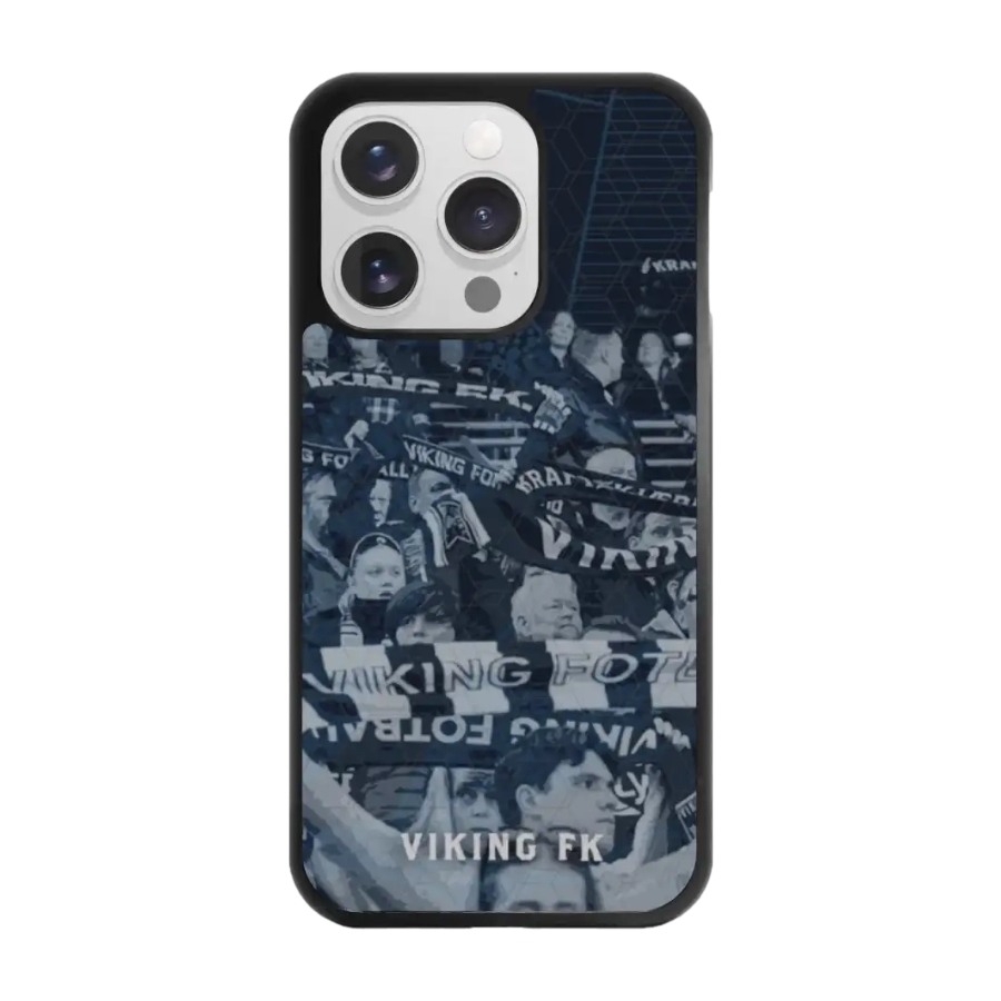 Phonecases3D iPhone 16 Pro Viking FK 3D mobilcover, sort billede 1