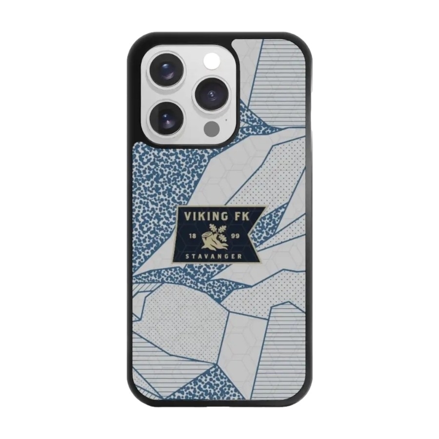 Phonecases3D iPhone 16 Pro Viking FK 3D mobilcover, sort billede 1