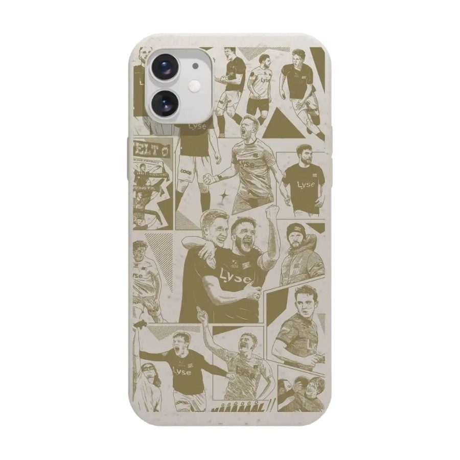 Phonecases3D iPhone 11 Viking FK komposterbart cover, hvid billede 1