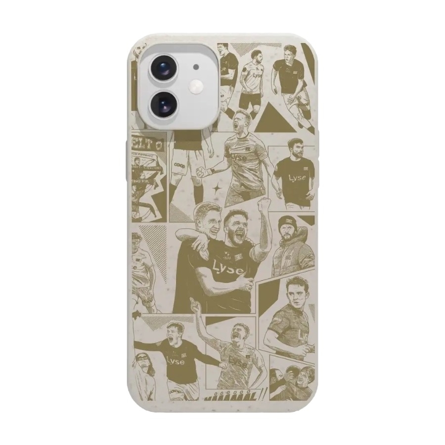 Phonecases3D iPhone 12 Viking FK komposterbart cover, hvid billede 1