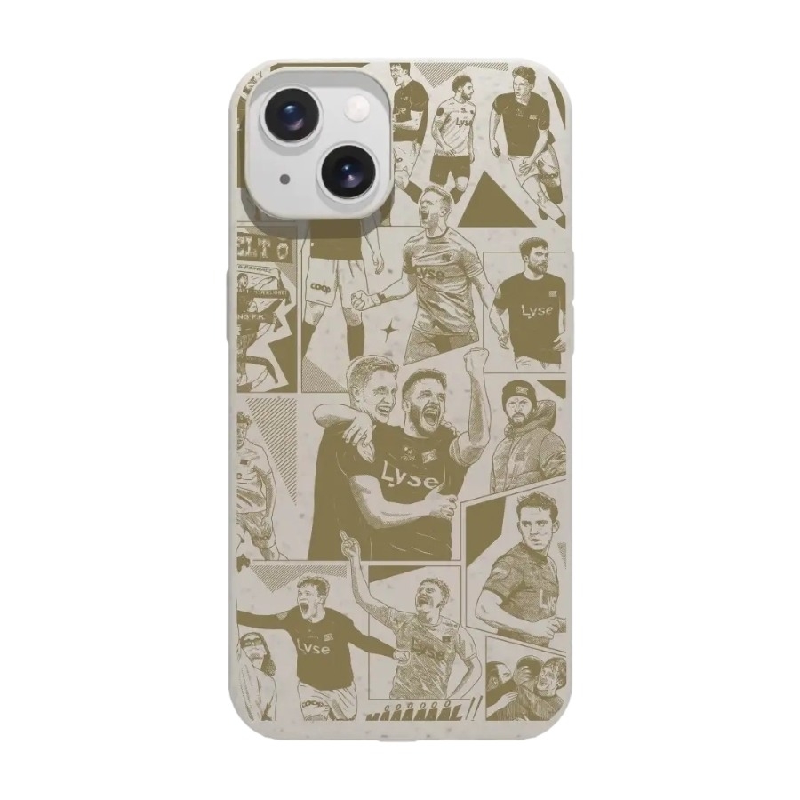 Phonecases3D iPhone 13 Viking FK komposterbart cover, hvid billede 1