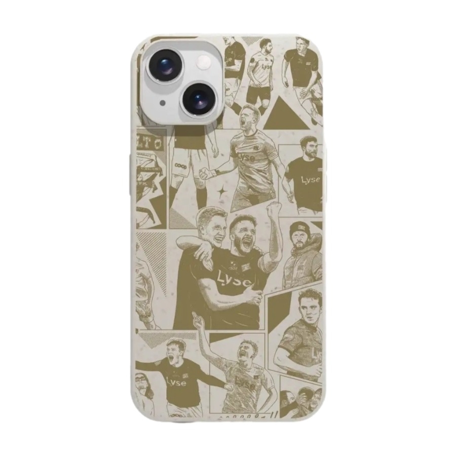 Phonecases3D iPhone 14 Viking FK komposterbart cover, hvid billede 1