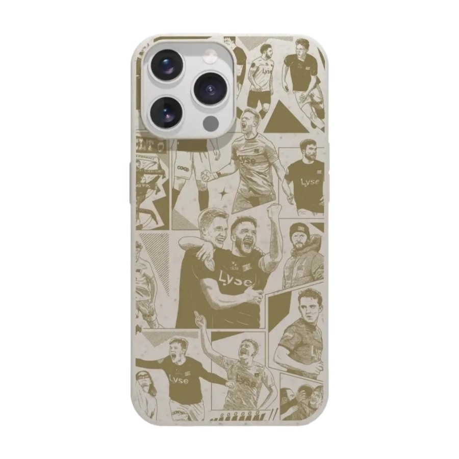 Phonecases3D iPhone 14 Pro Viking FK komposterbart cover, hvid billede 1