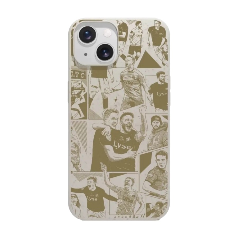 Phonecases3D iPhone 15 Viking FK komposterbart cover, hvid billede 1