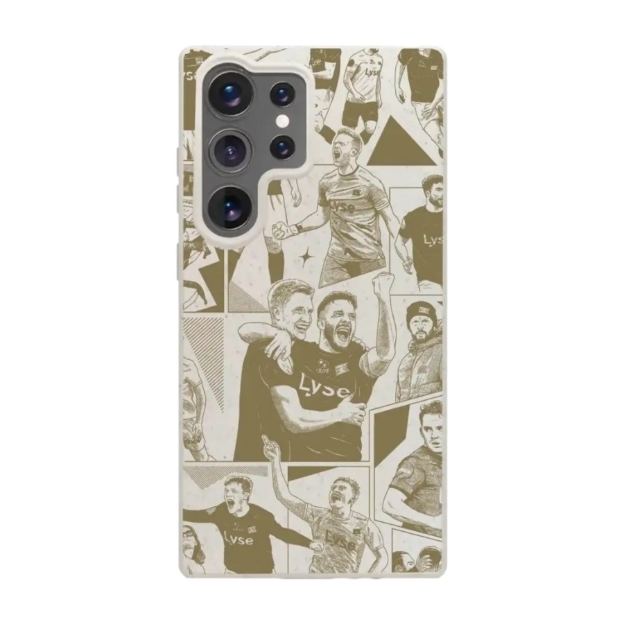 Phonecases3D Samsung Galaxy S25 Ultra Viking FK komposterbart cover, hvid billede 1