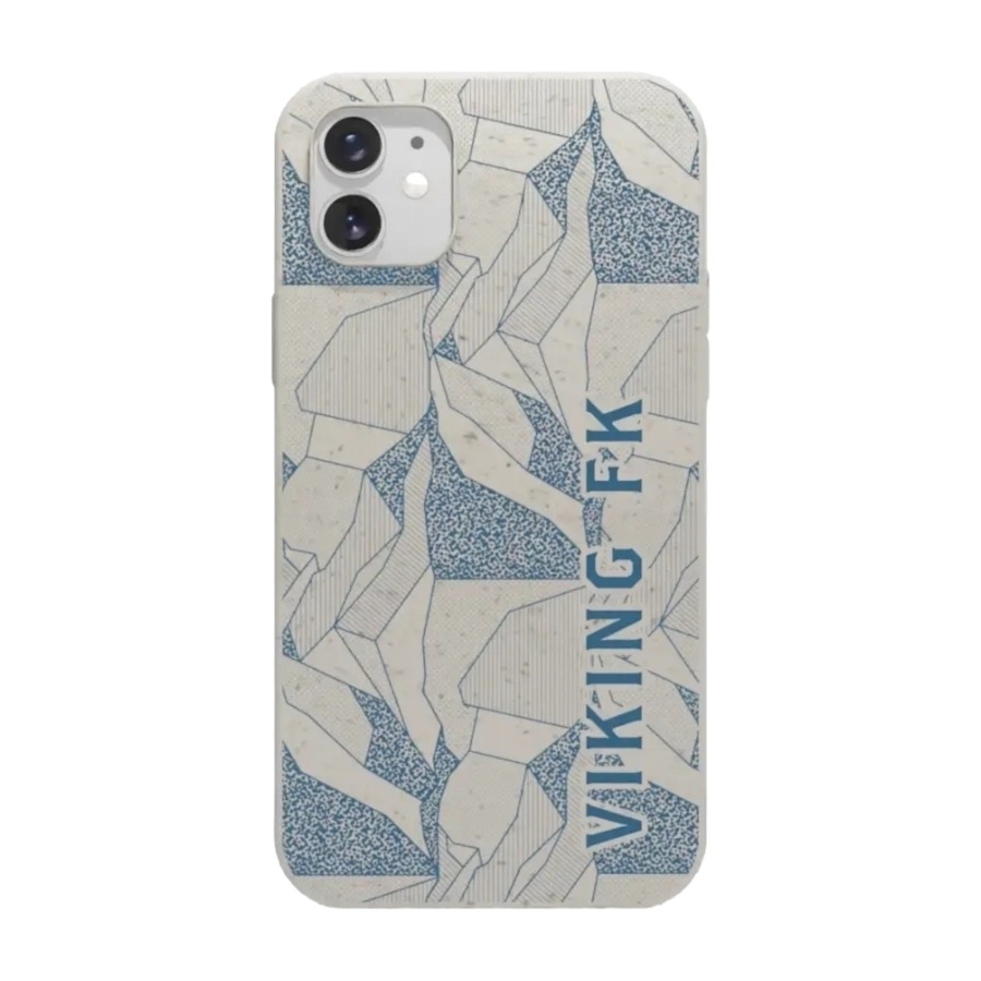 Phonecases3D iPhone 11 Viking FK komposterbart cover, hvid billede 1