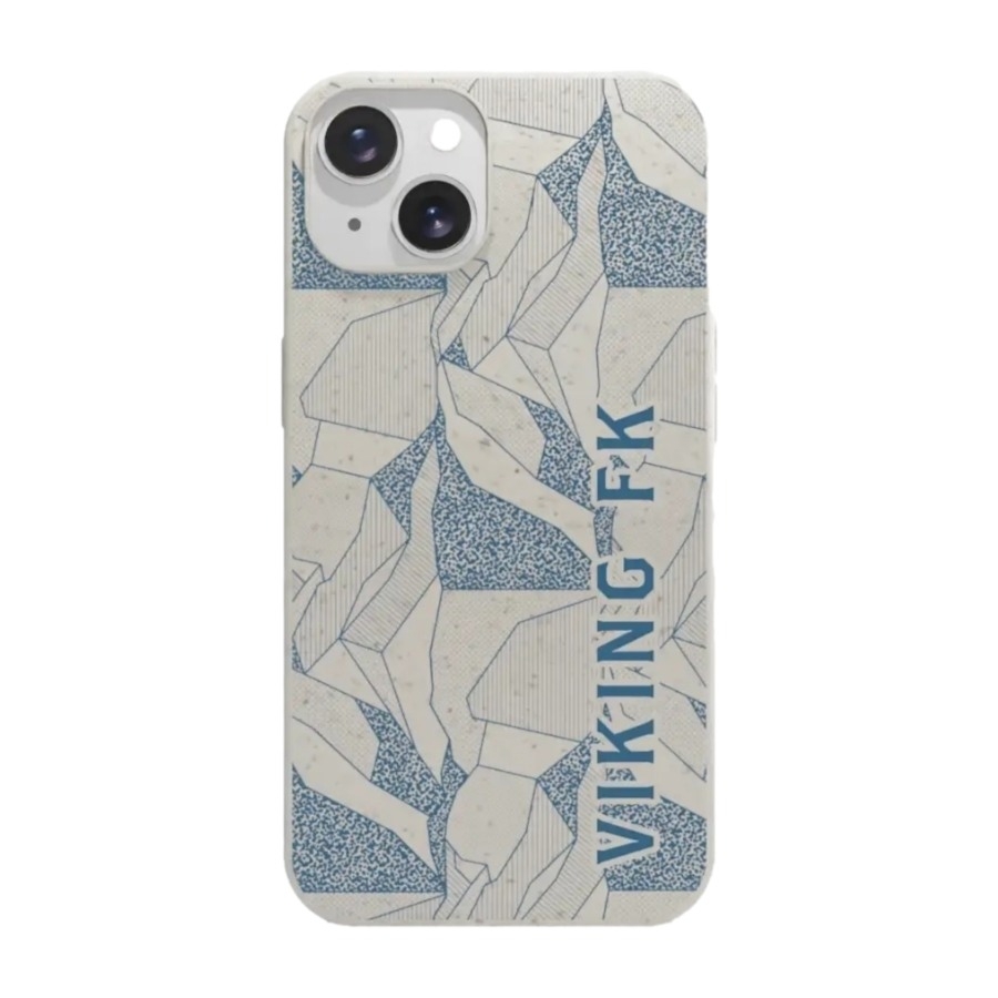 Phonecases3D iPhone 14 Viking FK komposterbart cover, hvid billede 1