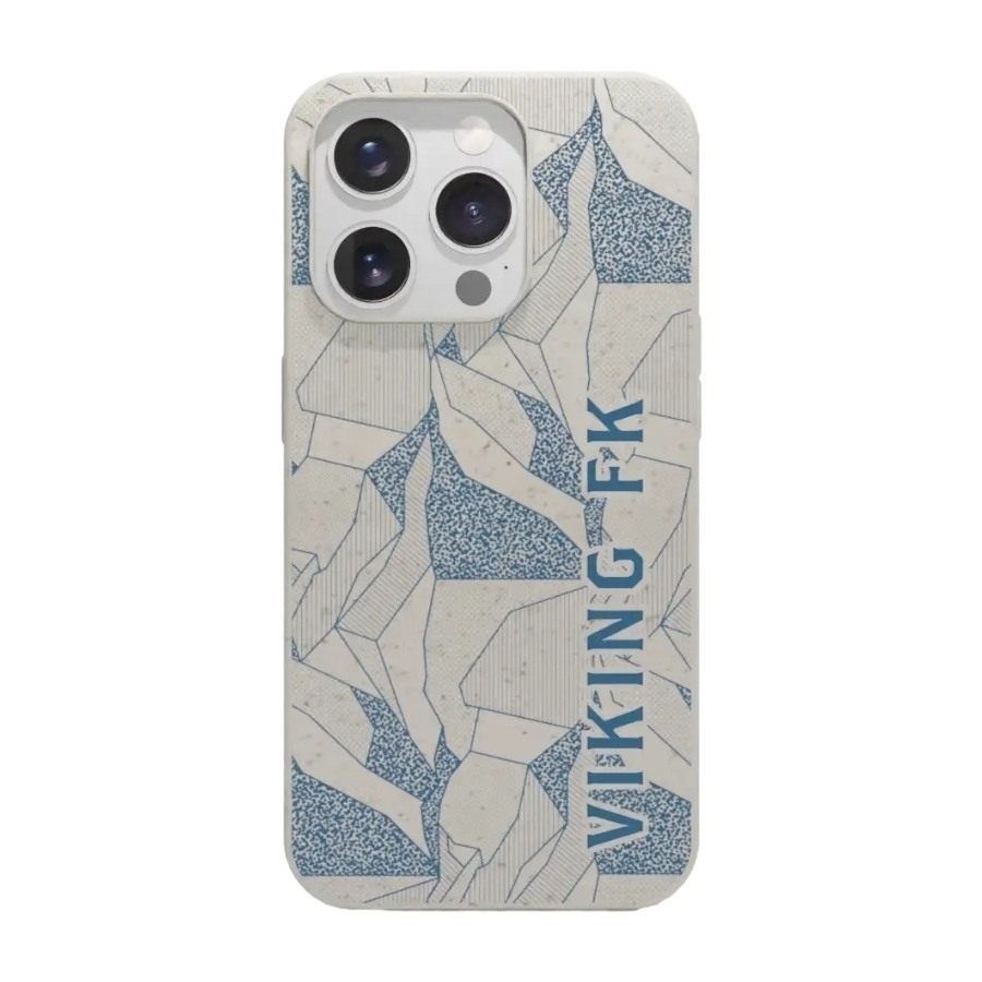 Phonecases3D iPhone 15 Pro Viking FK komposterbart cover, hvid billede 1