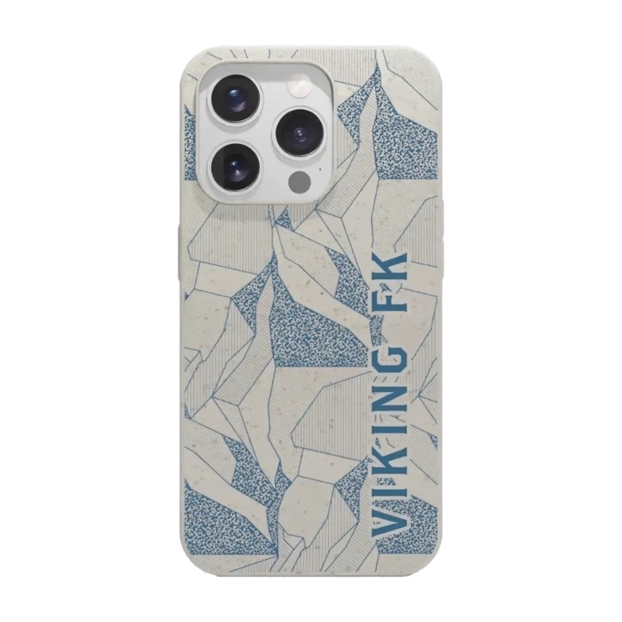Phonecases3D iPhone 16 Pro Viking FK komposterbart cover, hvid billede 1
