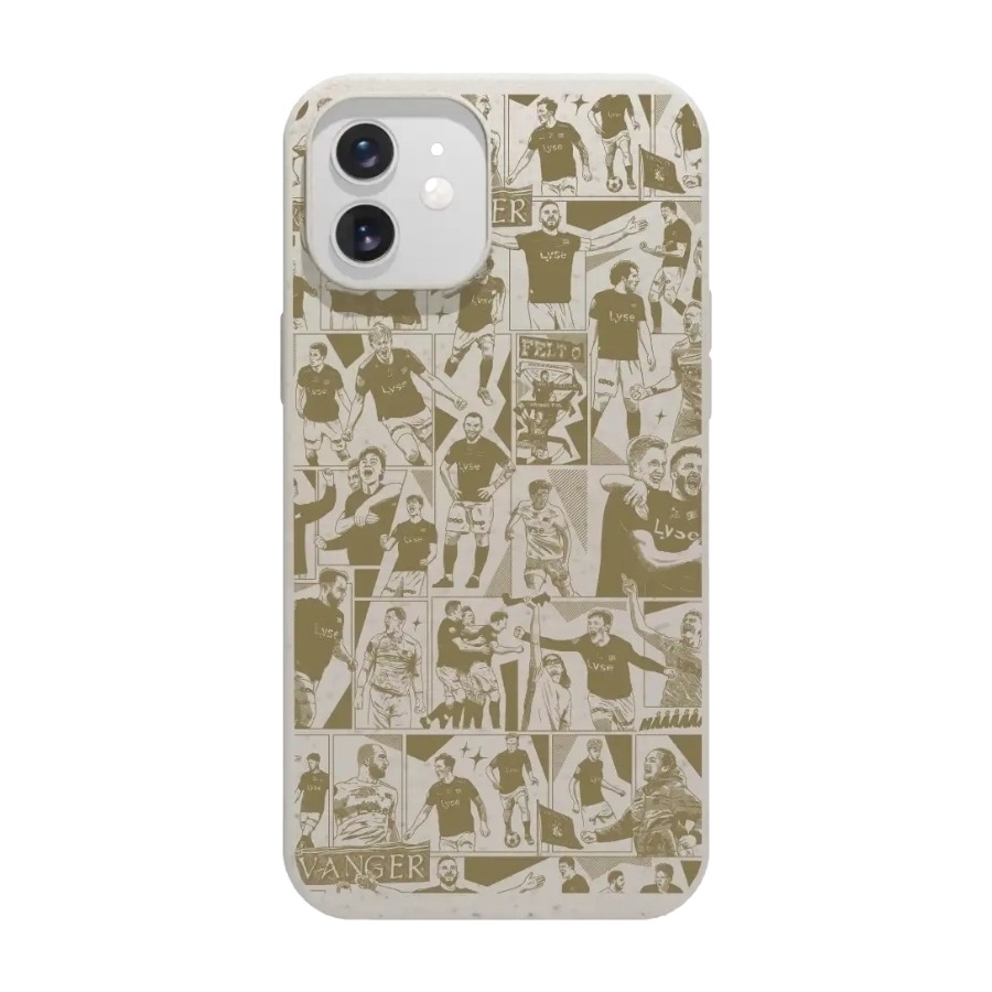 Phonecases3D iPhone 12 Viking FK komposterbart cover, hvid billede 1