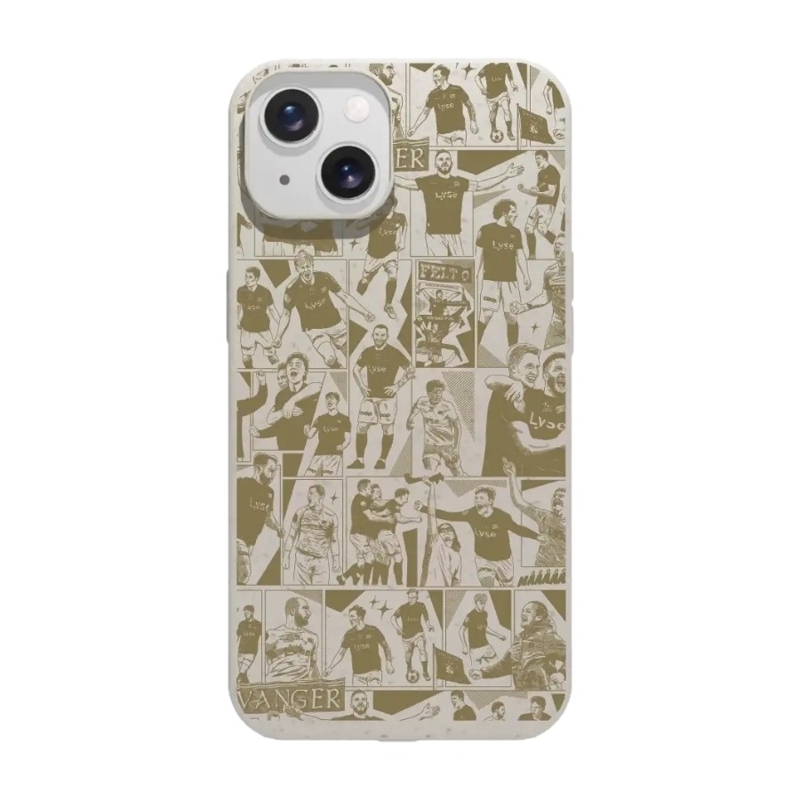 Phonecases3D iPhone 13 Viking FK komposterbart cover, hvid billede 1