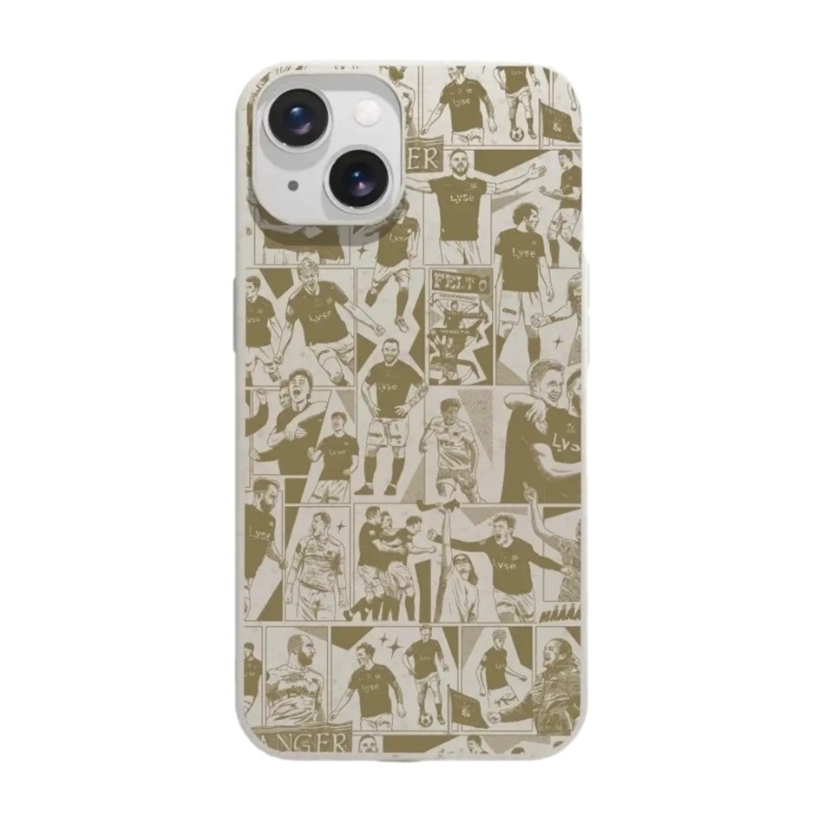 Phonecases3D iPhone 14 Viking FK komposterbart cover, hvid billede 1