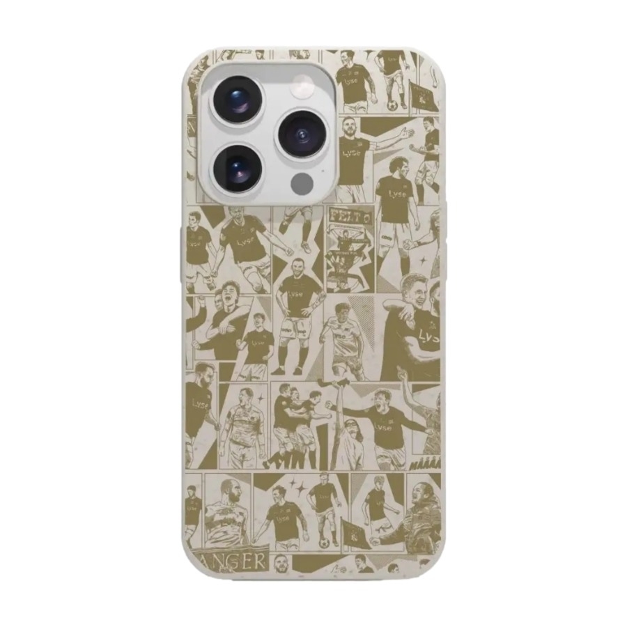 Phonecases3D iPhone 15 Pro Viking FK komposterbart cover, hvid billede 1