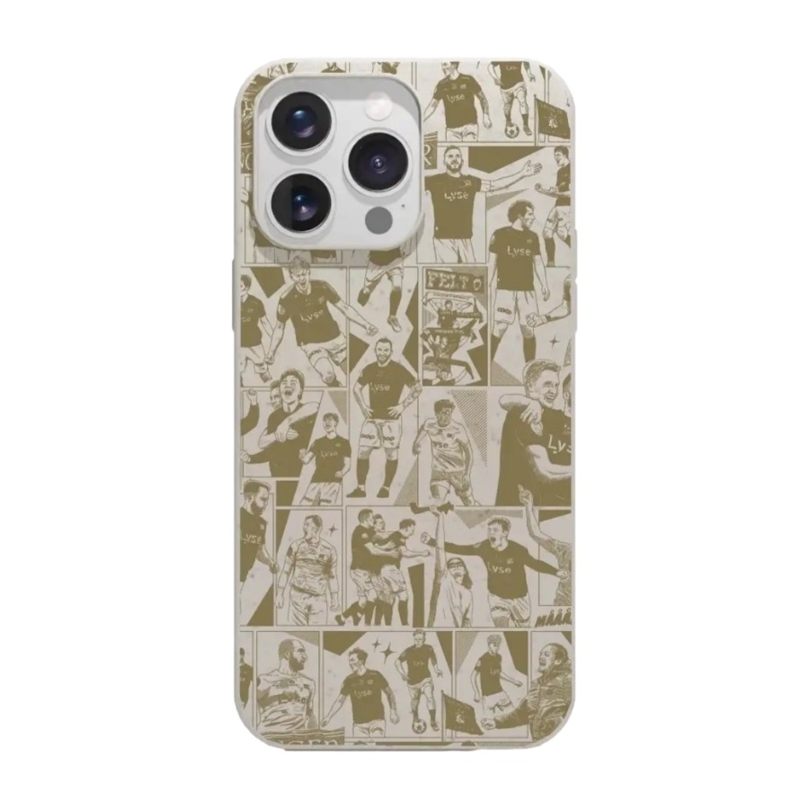 Phonecases3D iPhone 16 Pro Max Viking FK komposterbart cover, hvid billede 1