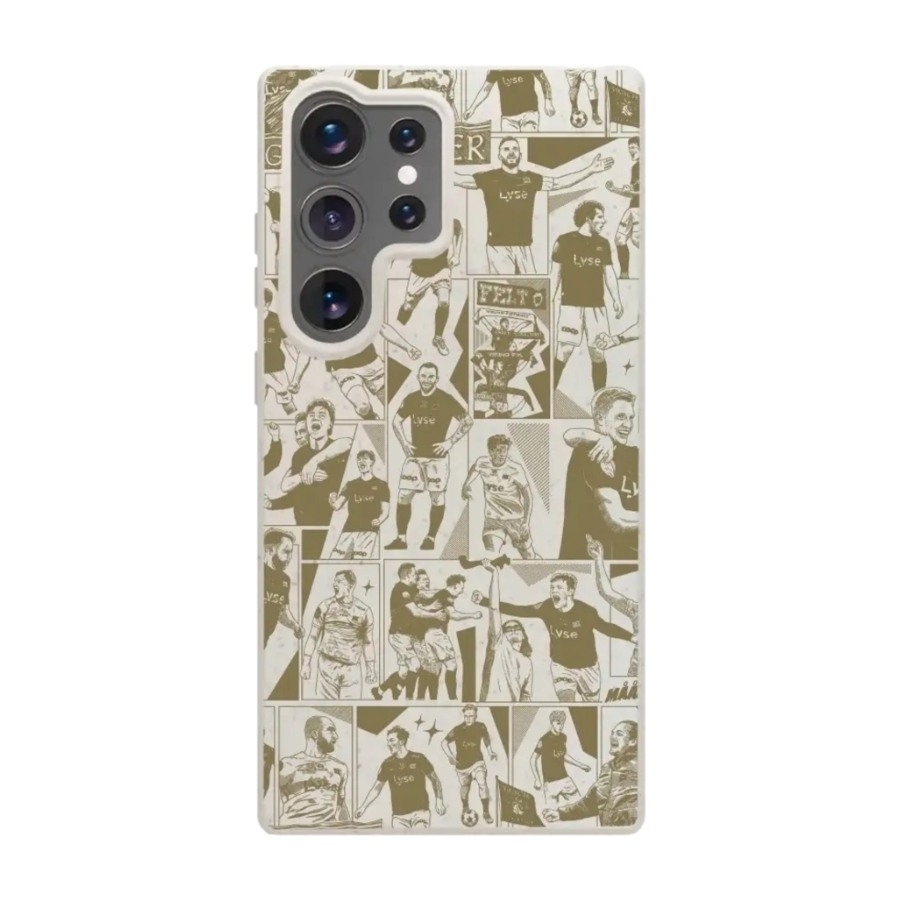 Phonecases3D Samsung Galaxy S25 Ultra Viking FK komposterbart cover, hvid billede 1