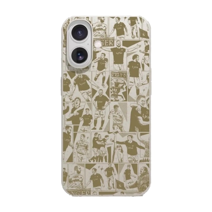 Phonecases3D iPhone 17 Viking FK komposterbart cover, hvid billede 1