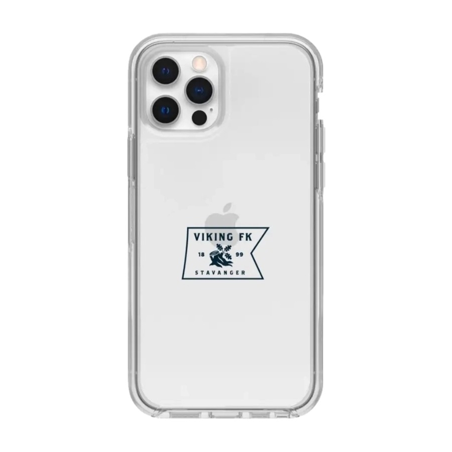 Phonecases3D iPhone 12 Viking FK Clear case -mobilcover, hvid billede 1
