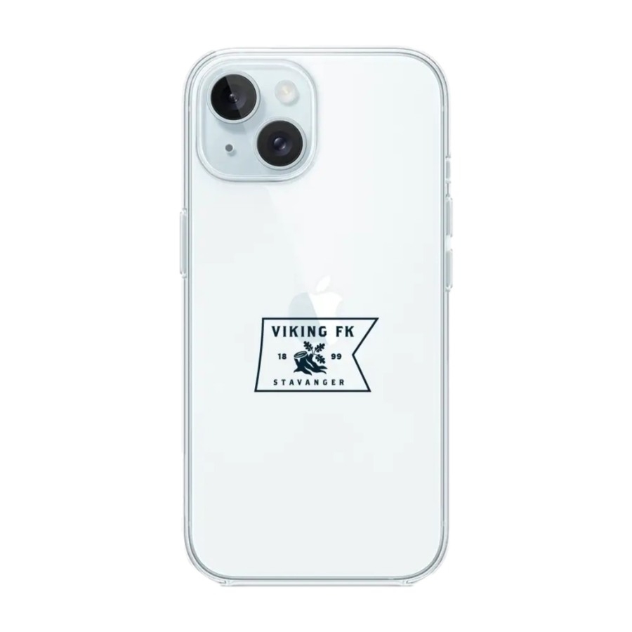 Phonecases3D iPhone 15 Viking FK Clear case -mobilcover, hvid billede 1
