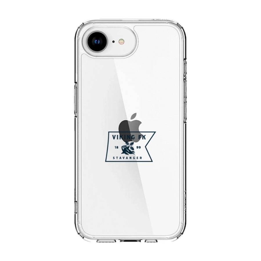 Phonecases3D iPhone 17e/16e Viking FK Clear case -mobilcover, hvid billede 1