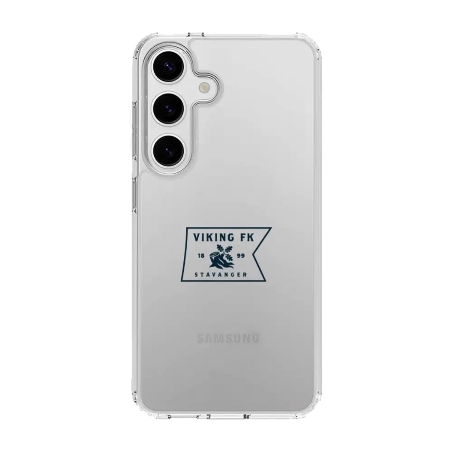 Phonecases3D Samsung Galaxy S25 Viking FK Clear case -mobilcover, hvid billede 1