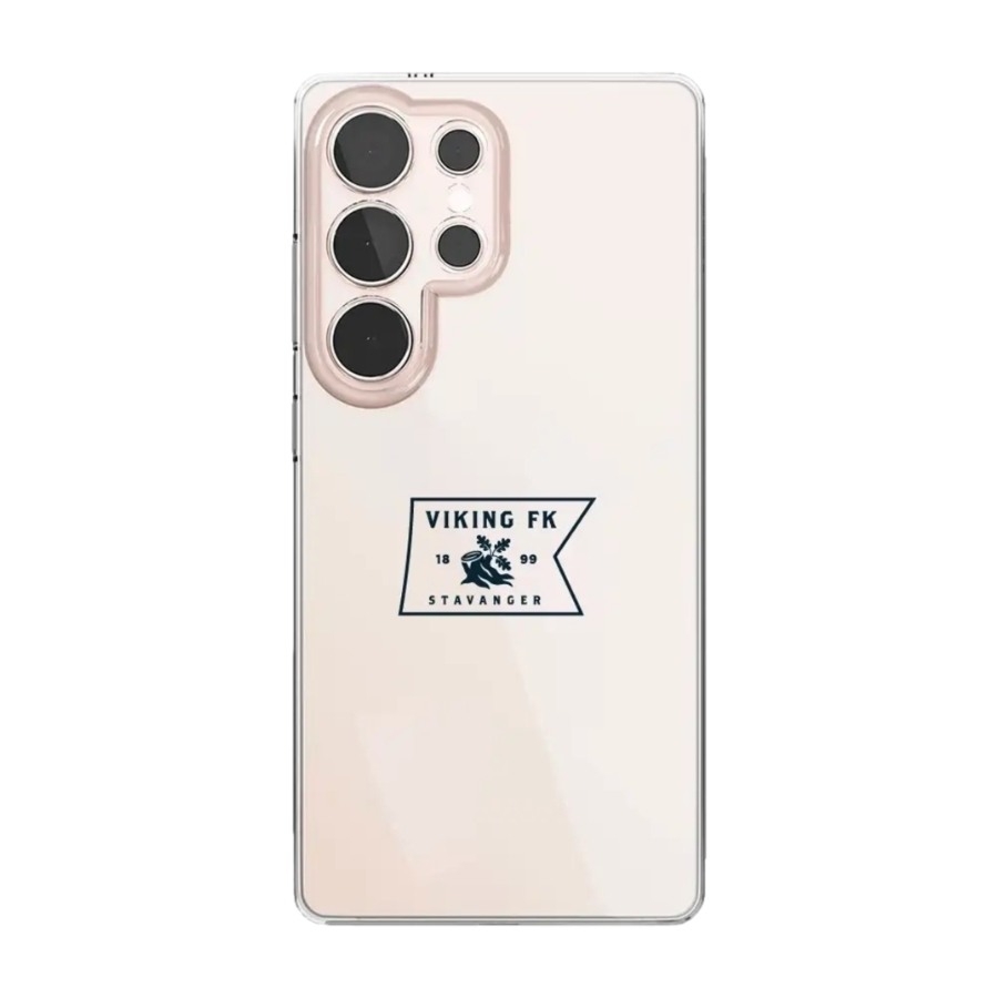Phonecases3D Samsung Galaxy S25 Ultra Viking FK Clear case -mobilcover, hvid billede 1