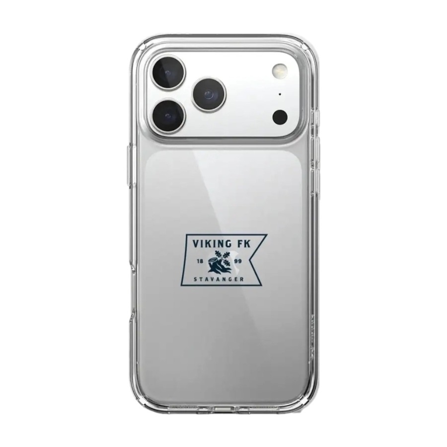 Phonecases3D iPhone 17 Pro Max Viking FK Clear case -mobilcover, hvid billede 1