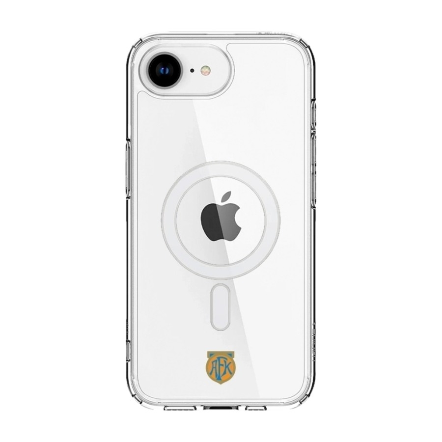 Phonecases3D iPhone 17e/16e Aalesunds FK Clear case (MagSafe) -mobilcover, hvid billede 1