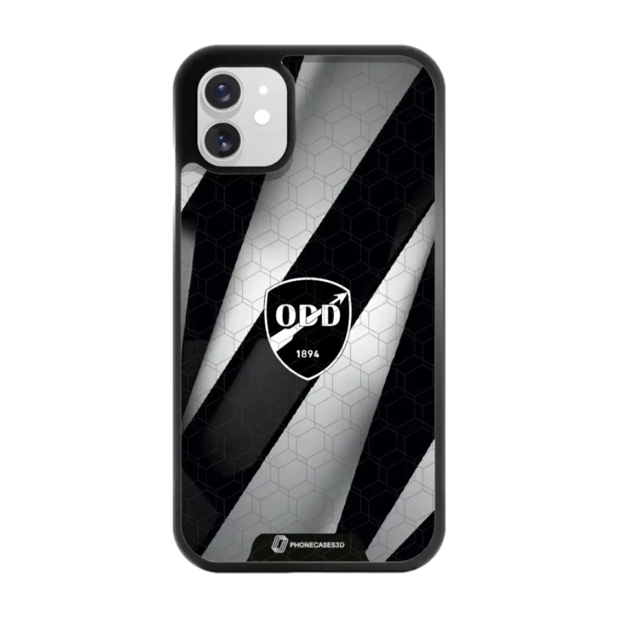 Phonecases3D iPhone 11 Odds Ballklubb 3D mobilcover, sort billede 1
