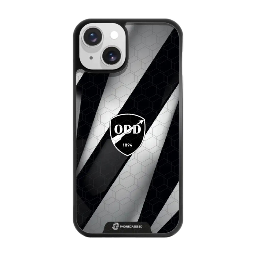 Phonecases3D iPhone 14 Odds Ballklubb 3D mobilcover, sort billede 1