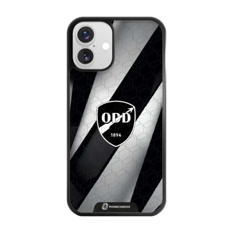Phonecases3D iPhone 16 Plus Odds Ballklubb 3D mobilcover, sort billede 1