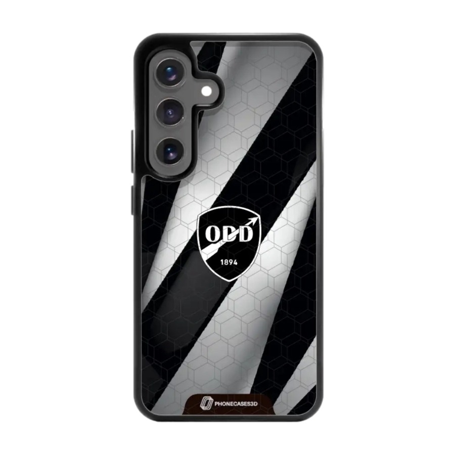 Phonecases3D Samsung Galaxy S25 Odds Ballklubb 3D mobilcover, sort billede 1