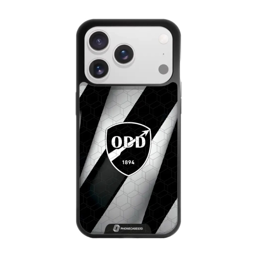 Phonecases3D iPhone 17 Pro Max Odds Ballklubb 3D mobilcover, sort billede 1