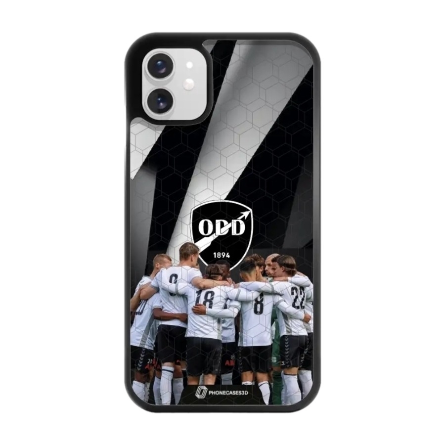 Phonecases3D iPhone 11 Odds Ballklubb 3D mobilcover, sort billede 1