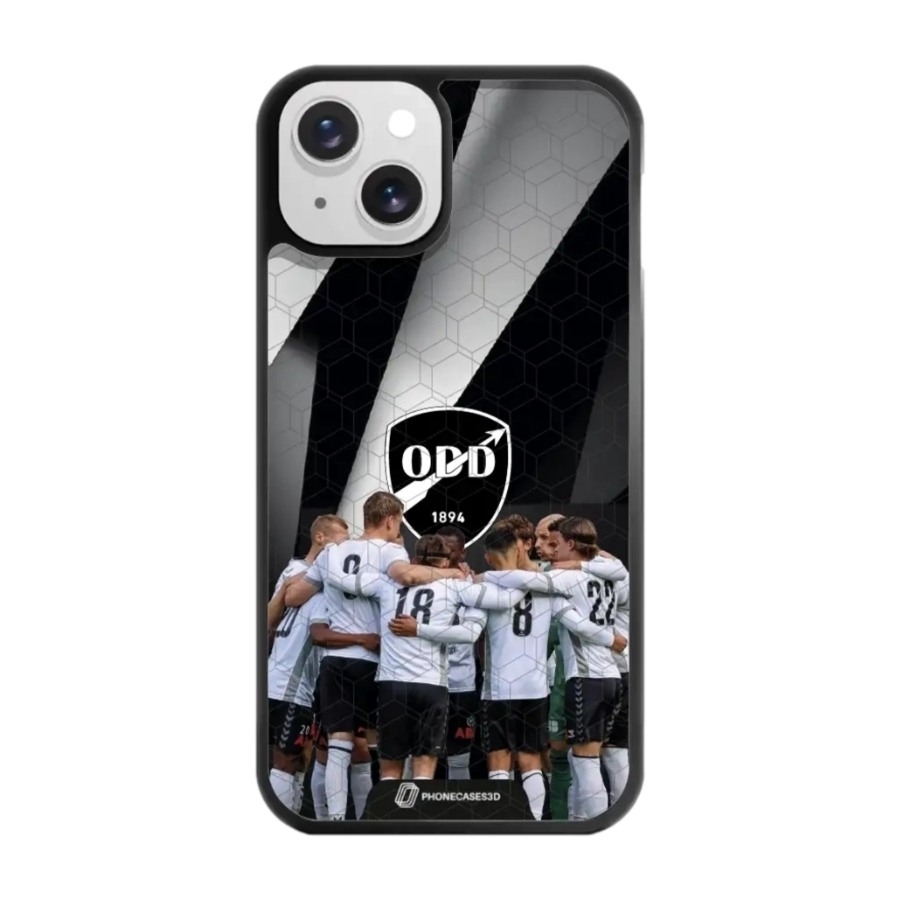 Phonecases3D iPhone 13 Odds Ballklubb 3D mobilcover, sort billede 1