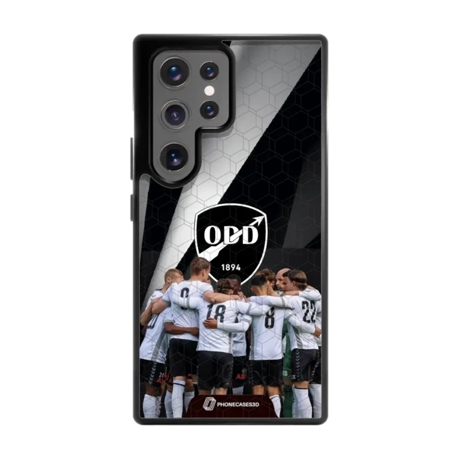 Phonecases3D Samsung Galaxy S25+ Odds Ballklubb 3D mobilcover, sort billede 1