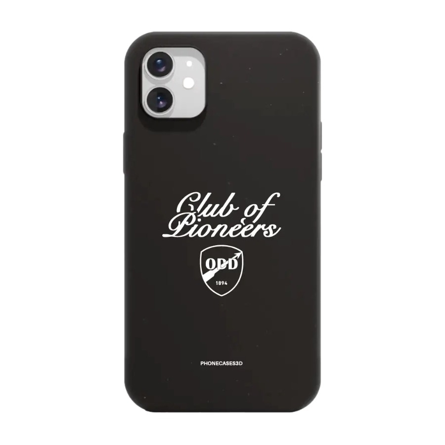 Phonecases3D iPhone 11 Odds Ballklubb komposterbart cover, sort billede 1
