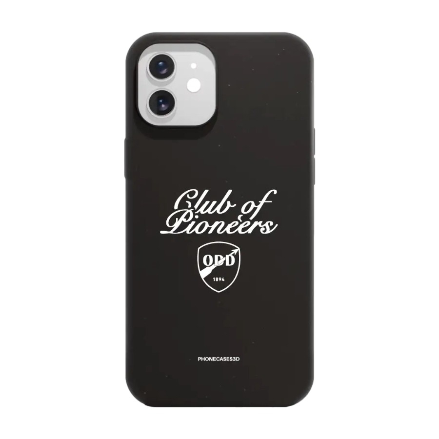 Phonecases3D iPhone 12 Odds Ballklubb komposterbart cover, sort billede 1