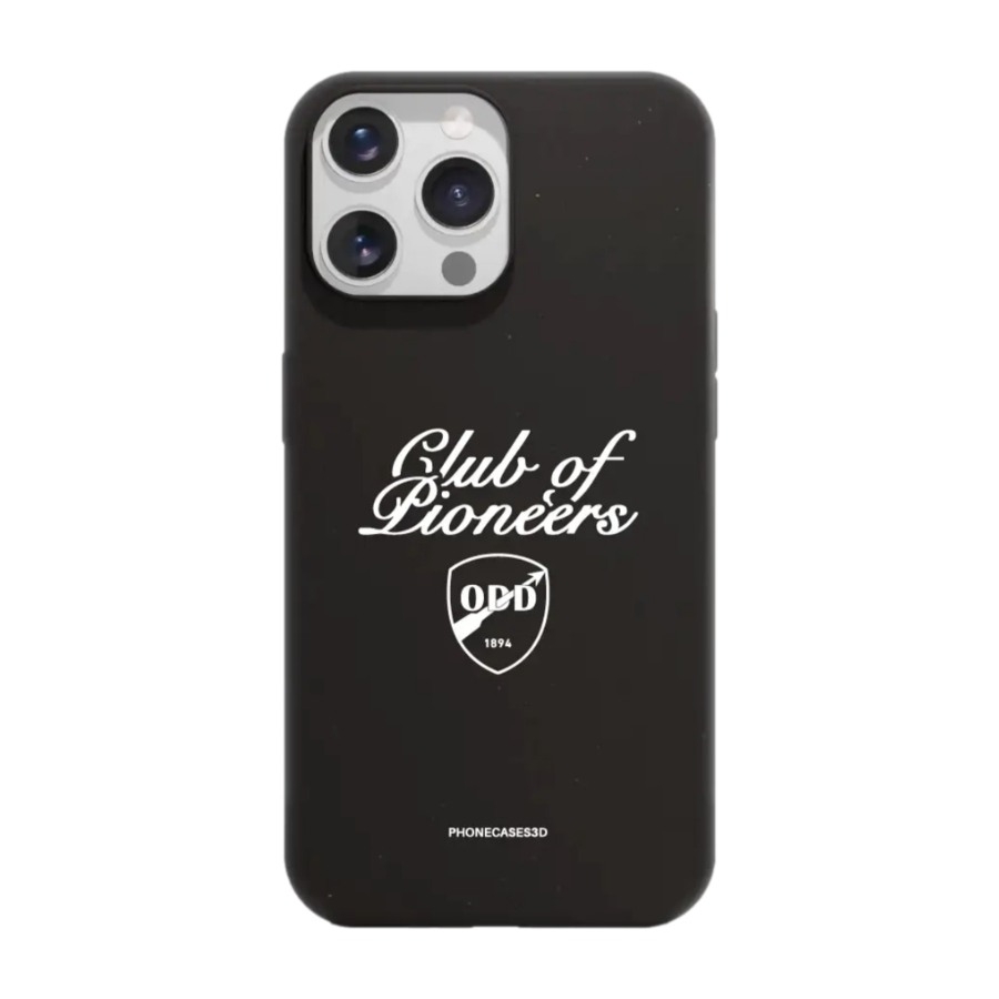 Phonecases3D iPhone 14 Pro Odds Ballklubb komposterbart cover, sort billede 1