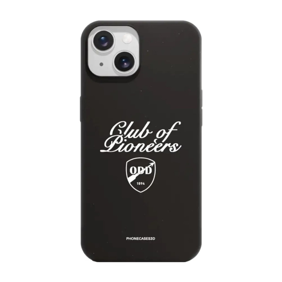 Phonecases3D iPhone 15 Odds Ballklubb komposterbart cover, sort billede 1