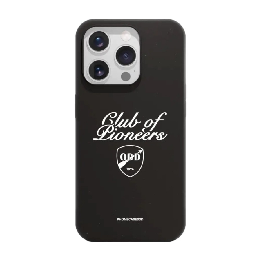 Phonecases3D iPhone 16 Pro Odds Ballklubb komposterbart cover, sort billede 1