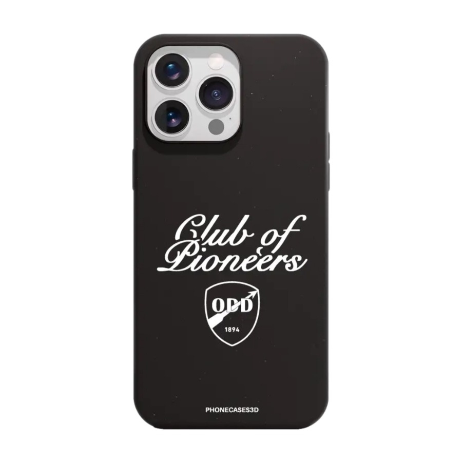 Phonecases3D iPhone 16 Pro Max Odds Ballklubb komposterbart cover, sort billede 1