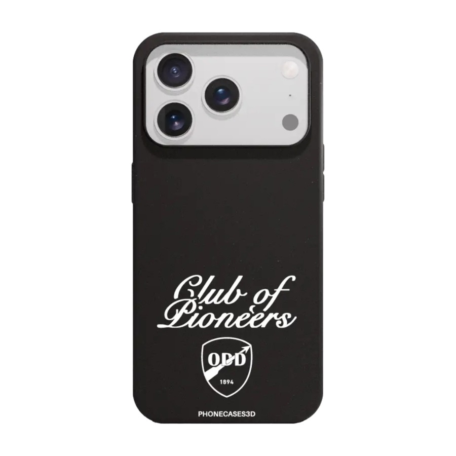 Phonecases3D iPhone 17 Pro Max Odds Ballklubb komposterbart cover, sort billede 1