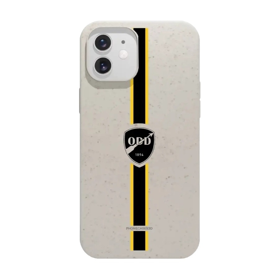Phonecases3D iPhone 12 Odds Ballklubb komposterbart cover, hvid billede 1