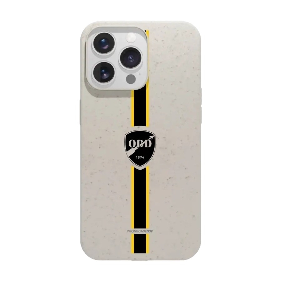 Phonecases3D iPhone 13 Pro Odds Ballklubb komposterbart cover, hvid billede 1