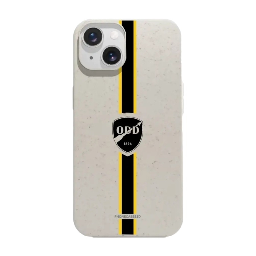 Phonecases3D iPhone 14 Odds Ballklubb komposterbart cover, hvid billede 1
