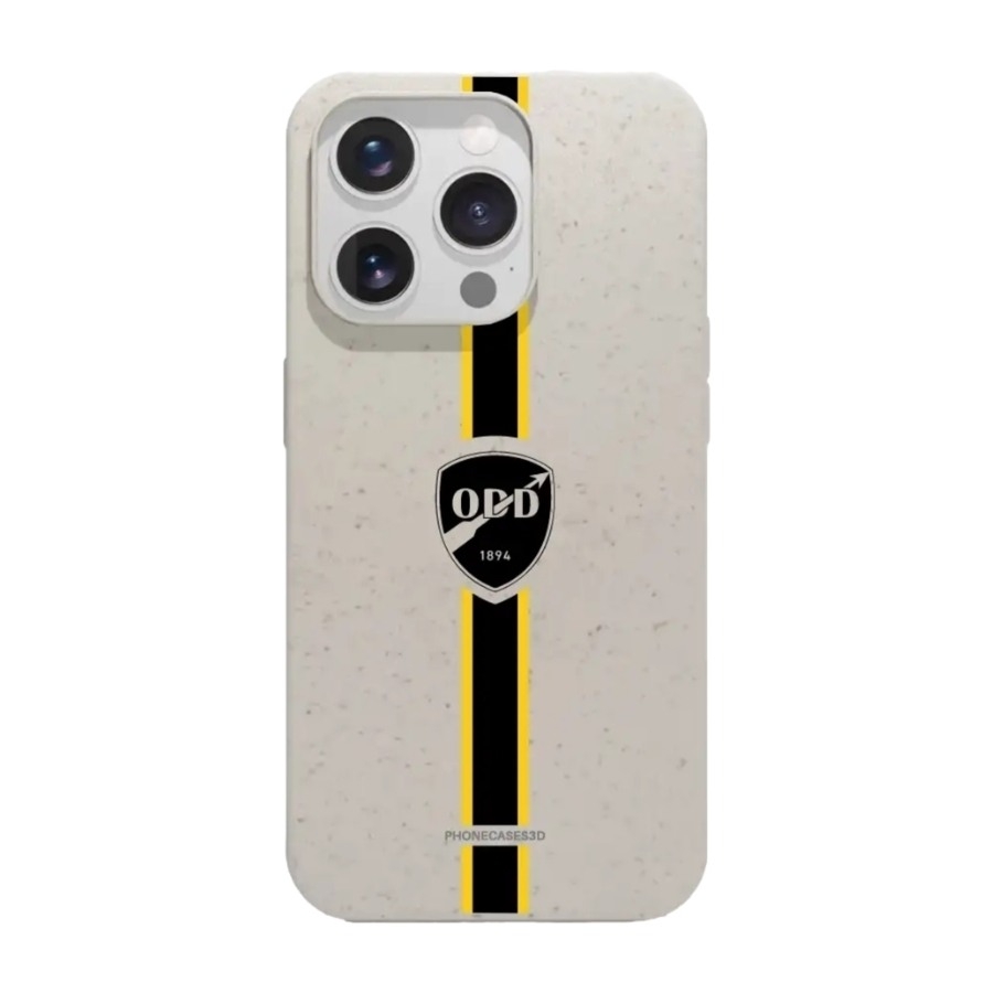 Phonecases3D iPhone 16 Pro Odds Ballklubb komposterbart cover, hvid billede 1