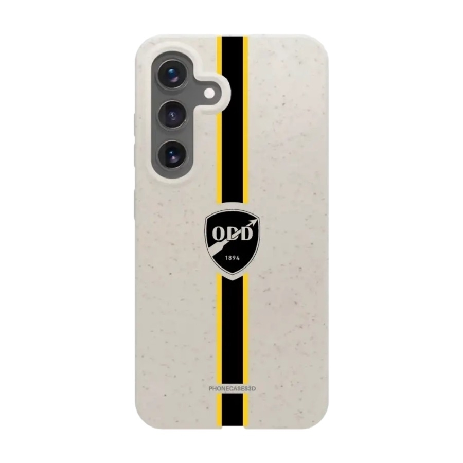 Phonecases3D Samsung Galaxy S25 Odds Ballklubb komposterbart cover, hvid billede 1