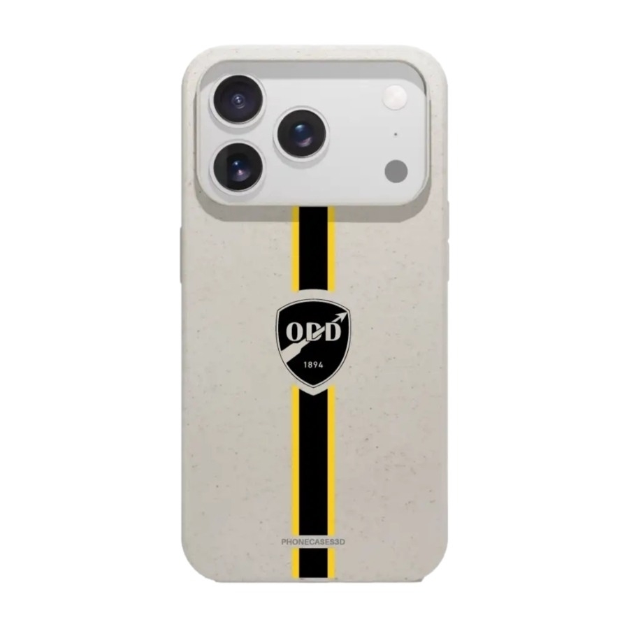 Phonecases3D iPhone 17 Pro Odds Ballklubb komposterbart cover, hvid billede 1